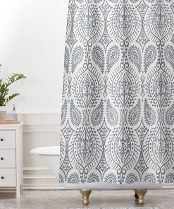 Boho Shower Curtain, Beige Shower Curtain, Bathroom, Paisley Shower Curtain, Boho Decor, Moroccan Decor, Marrakech Design