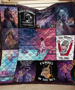 Bojack Collage Quilt Blanket Bedding Set