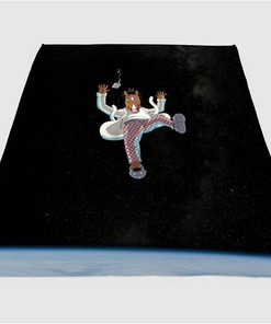 Bojack Horseman Falling Sherpa Fleece Blanket Gifts for Family, for Couple
