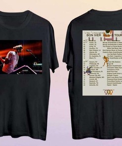 Bon Iver 2022 Us Tour Music Concert T-Shirt