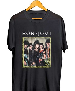 Bon Jovi Retro Photo Frame T-Shirt