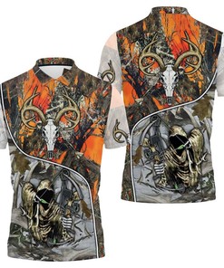 Bone Reaper Bow Hunter 3d Polo Shirt Jersey All Over Print Shirt 3d T-shirt