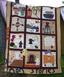 Book Of Mormon Stories Quilt Blanket Bedding Set