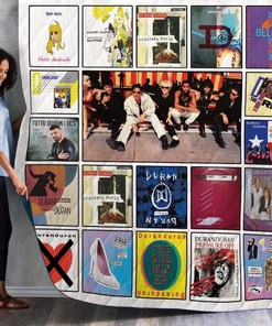 Bootleg Duran Duran Throws Quilt Blanket Bedding Set