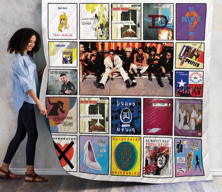 Bootleg Duran Duran Throws Quilt Blanket Bedding Set