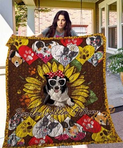 Border Collie 14 Quilt Blanket Bedding Set