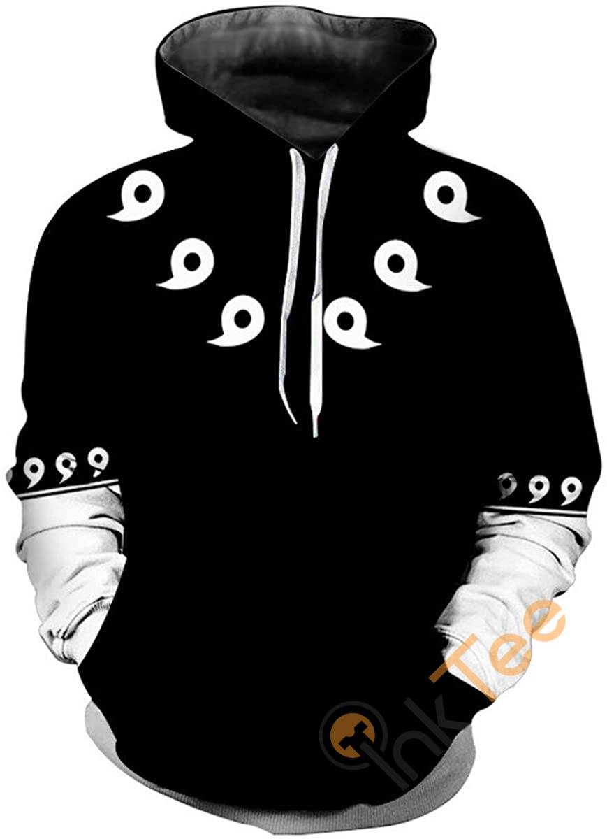 Boruto Naruto Print Pullover With Front Pocket All Over Print Hoodie 3D 1