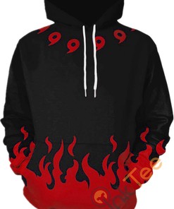 Boruto Naruto Print Pullover With Front Pocket Hoodie 3D