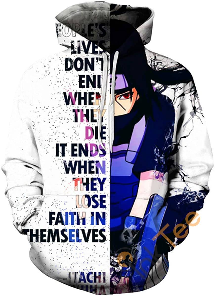 Boruto Naruto Print Pullover With Front Pocket Hoodie 3D 1