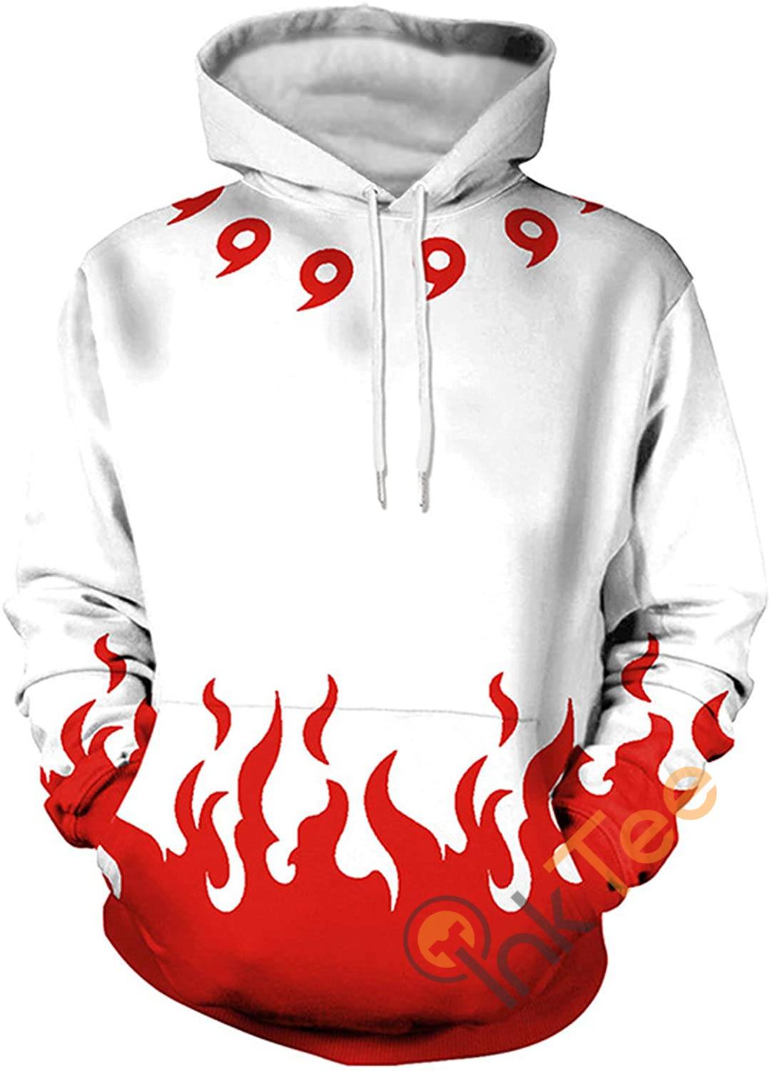 Boruto Naruto Print Pullover With Front Pocket Sport All Over Print Hoodie 3D