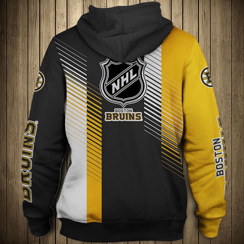 Boston Bruins Hoodie 3D Cute Design Pullover Nhl - Image 2