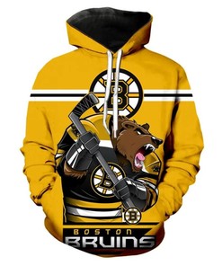 Boston Bruins Hoodie 3D Ultra-Cool Long Sleeve Gift for Fans
