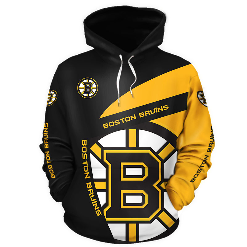 Boston Bruins Hoodie 3D Zip Hoodie Gift for Fans