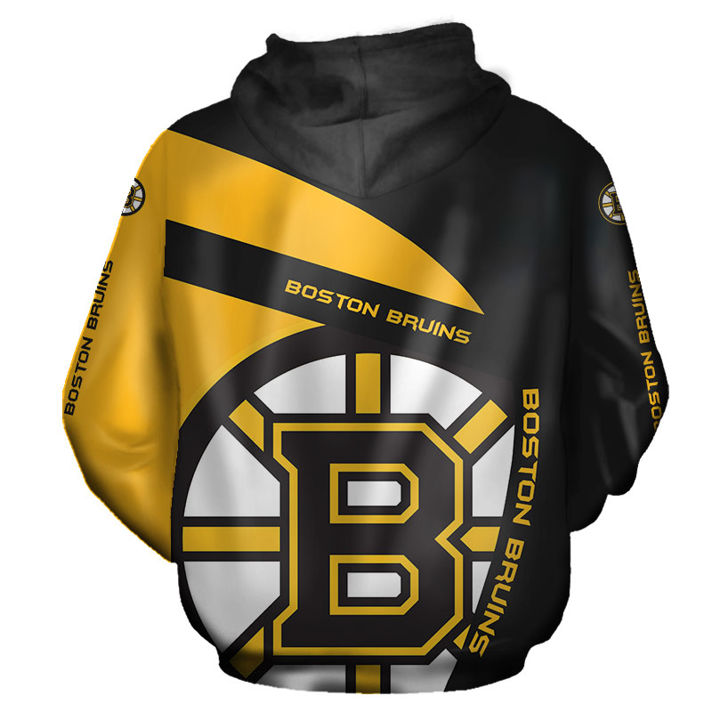 Boston Bruins Hoodie 3D Zip Hoodie Gift for Fans - Image 3