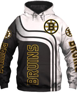 Boston Bruins Hoodie Zip Hoodie Pullover Gift for Fans