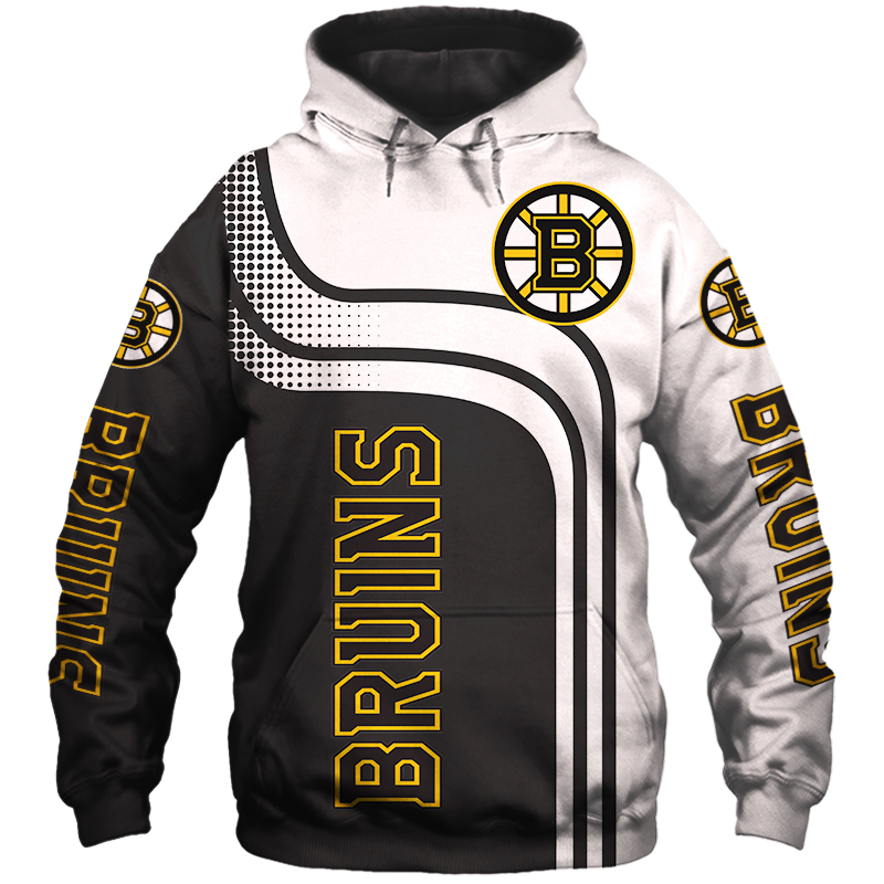 Boston Bruins Hoodie Zip Hoodie Pullover Gift for Fans