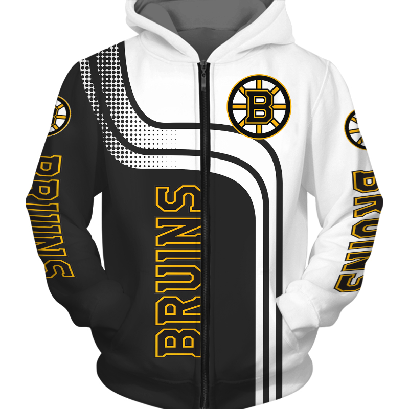 Boston Bruins Hoodie Zip Hoodie Pullover Gift for Fans - Image 2