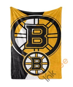 Boston Bruins Limited Edition Sherpa Fleece Blanket Gifts for Family, for Couple