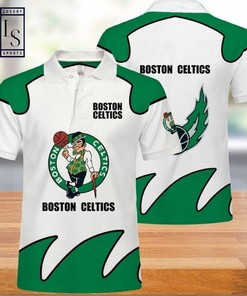 Boston Celtics NBA Basketball Polo Shirt