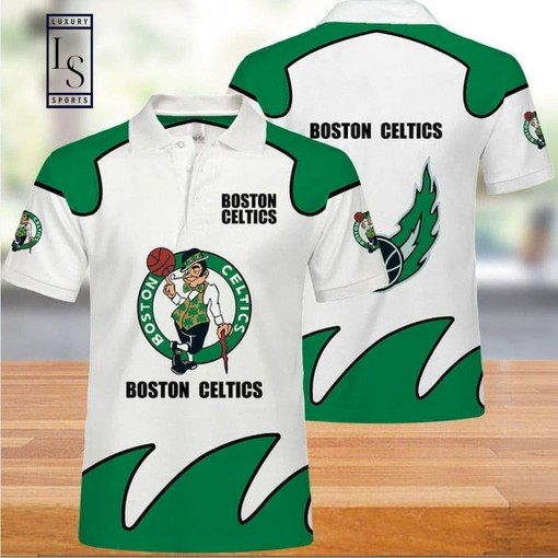 celtics nike polo