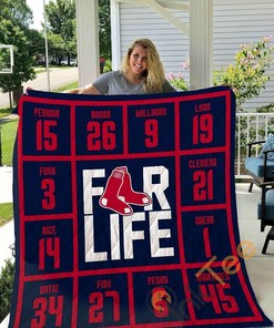 Boston For Life Quilt Blanket Bedding Set