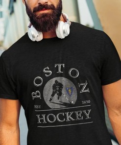 Boston Hockey Massachusetts Unisex T-Shirt