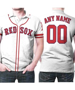 Boston Red Sox David Ortiz #34 Majestic Home Official Cool Base Player Jersey White 2019 3d Designed Allover Gift For Boston Fans Polo Shirt
