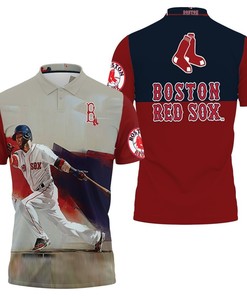 Boston Red Sox Dustin Pedroia 15 Legend Polo Shirt All Over Print Shirt 3d T-shirt