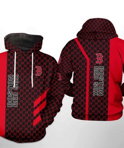 Boston Red Sox MLB 3D Hoodie