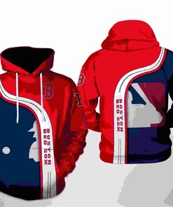 Boston Red Sox MLB Team 3D Hoodie