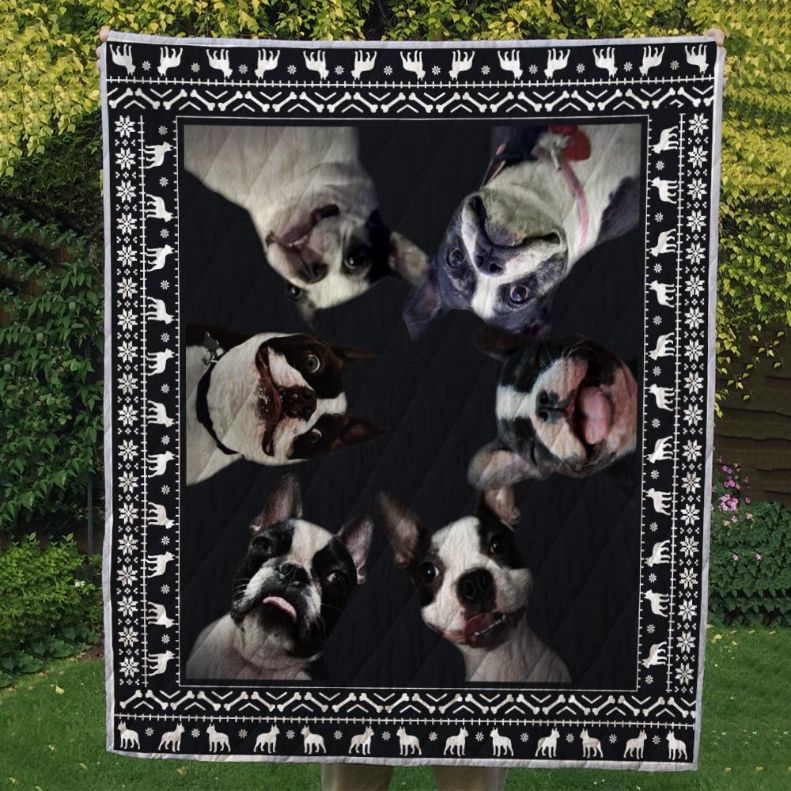 Boston Terrier 03 Ndq0209 Quilt Blanket Bedding Set