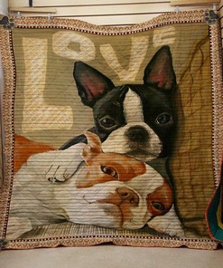 Boston Terrier 8030013 Quilt Blanket Bedding Set