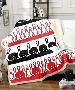 Bowling Quilt Blanket Bedding Set for Home Décor