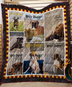 Boxer 05 Quilt Blanket Bedding Set