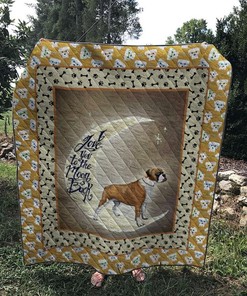 Boxer Dog 1103 7 Quilt Blanket Bedding Set for Home Décor