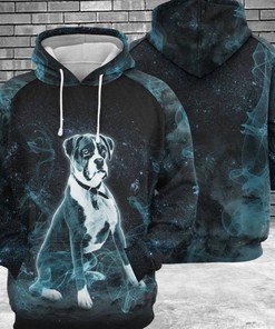Boxer Galaxy 3D Hoodie