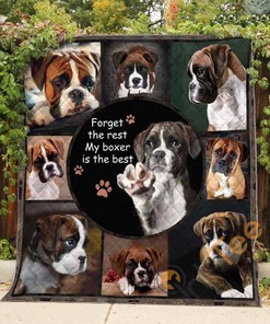 Boxer – My Boxer Is The Best – Quilt Blanket Bedding Set