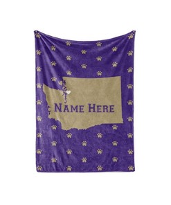 Boxer Personalized Custom Blanket With Your Family Or Dog's Name - Great Gifts For Dog Lovers