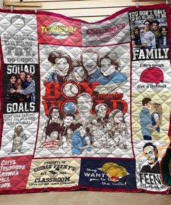 Boy Meets World Quilt Blanket Bedding Set