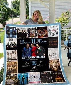 Boyz II Men 35 Years Quilt Blanket Bedding Set for Home Décor