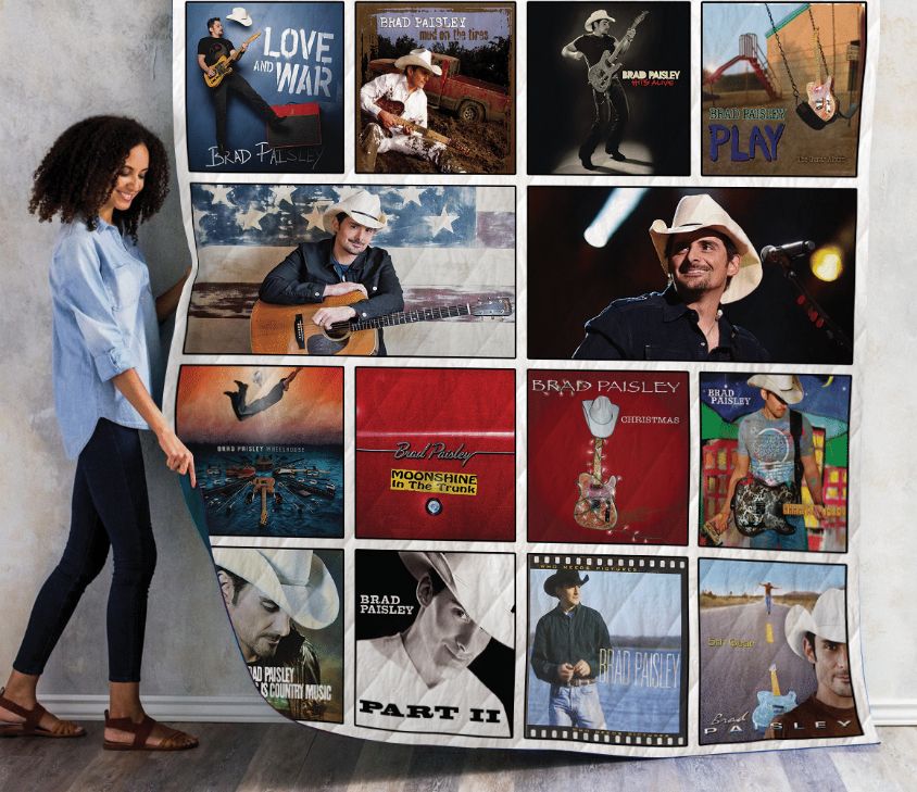 Brad Paisley Collection Quilt Blanket