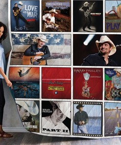 Brad Paisley Collection Quilt Blanket Bedding Set