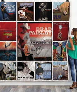 Brad Paisley Combine Quilt Blanket Bedding Set for Home Décor
