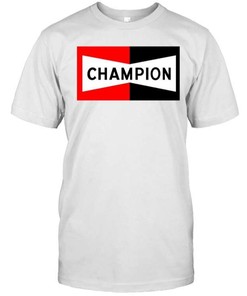 Brad Pitt Champion Spark Plug T-Shirt