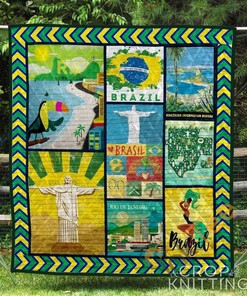 Brazil 4 Quilt Blanket Bedding Set