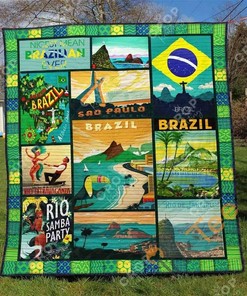 Brazil 6 Quilt Blanket Bedding Set