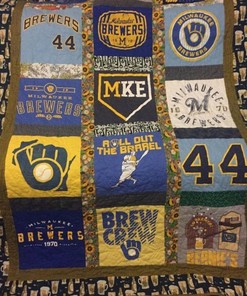 Brewers Quilt Blanket Bedding Set for Home Décor