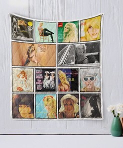 Brigitte Bardot Quilt Blanket
