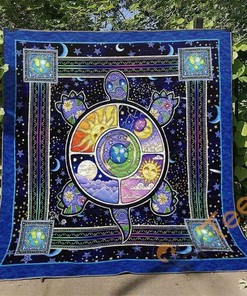Bring Nature Indoors with Turtle Themed Quilt And Pillowcase Set