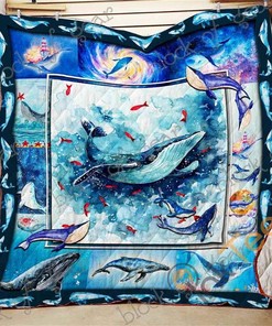 Bring the Beauty of the Ocean to Your Bedroom: Children Of The Ocean Quilt Blanket Bedding Set
